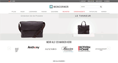 Desktop Screenshot of de.mencorner.com
